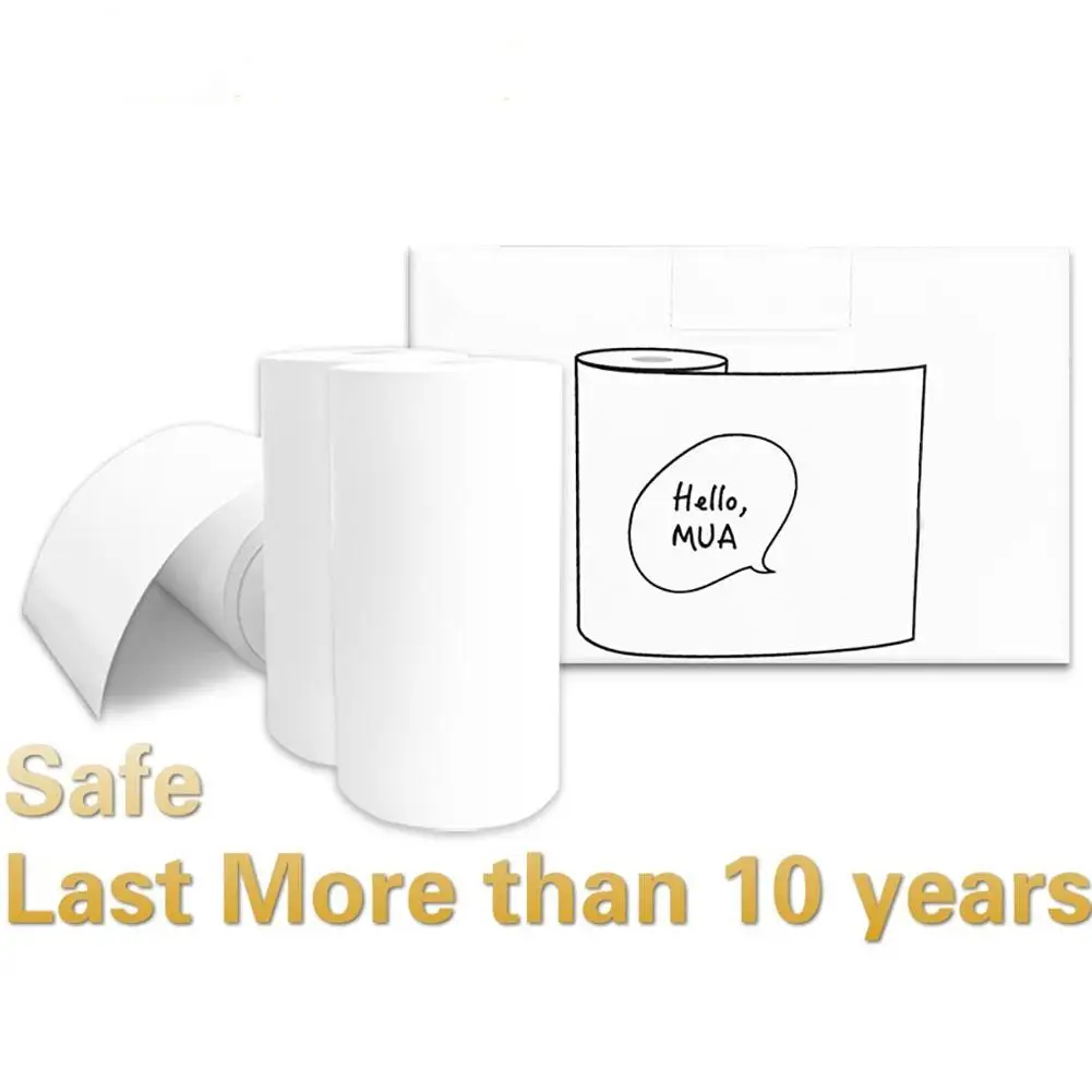 3 рулона водонепроницаемого термочувствительного Термобумага Для Печати Набор