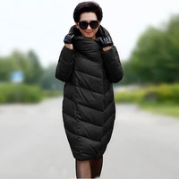 new big yards loose cocoon womens down jacket black red brown navy blue hot products plus size coats
