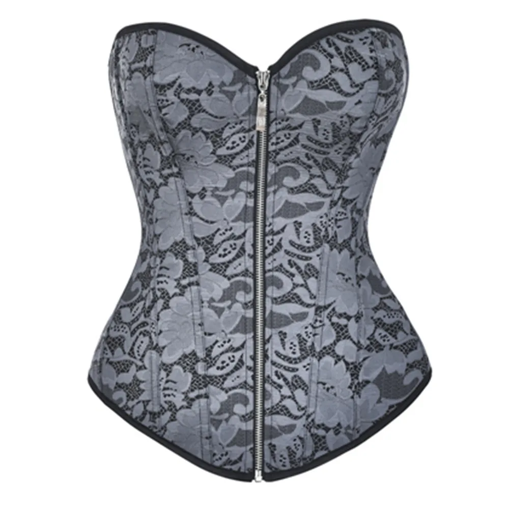 

Женский корсет, серые сексуальные корсеты и бюстье, топ, корсет для похудения, женское винтажное нижнее белье на шнуровке