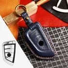 Кожаный чехол для автомобильного ключа, чехол для Bmw F20 G20 G30 X1 X3 X4 X5 G05 X6, аксессуары, держатель для автомобильного стайлинга, защитный чехол для ключей