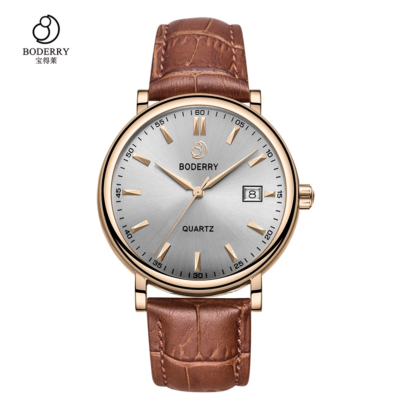 Gray Gold Роскошные Брендовые Часы для мужчин, швейцарские кварцевые мужские часы, модные деловые часы из нержавеющей стали, золотые мужские часы, мужские часы - Цвет: Gray Gold