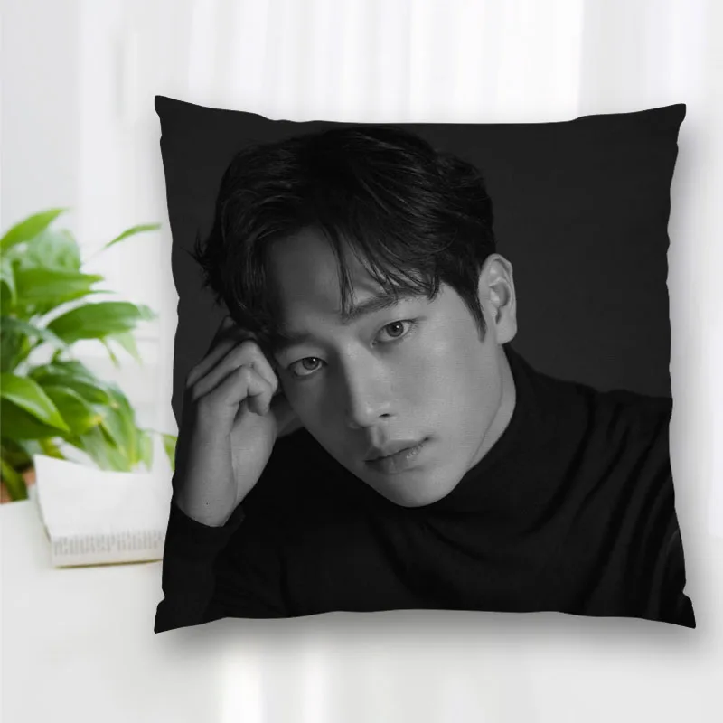 

High Quality Custom Seo Kang Joon Actor Square Pillowcase Zippered Bedroom Home Pillow Cover Case 20X20cm 35X35cm 40x40cm