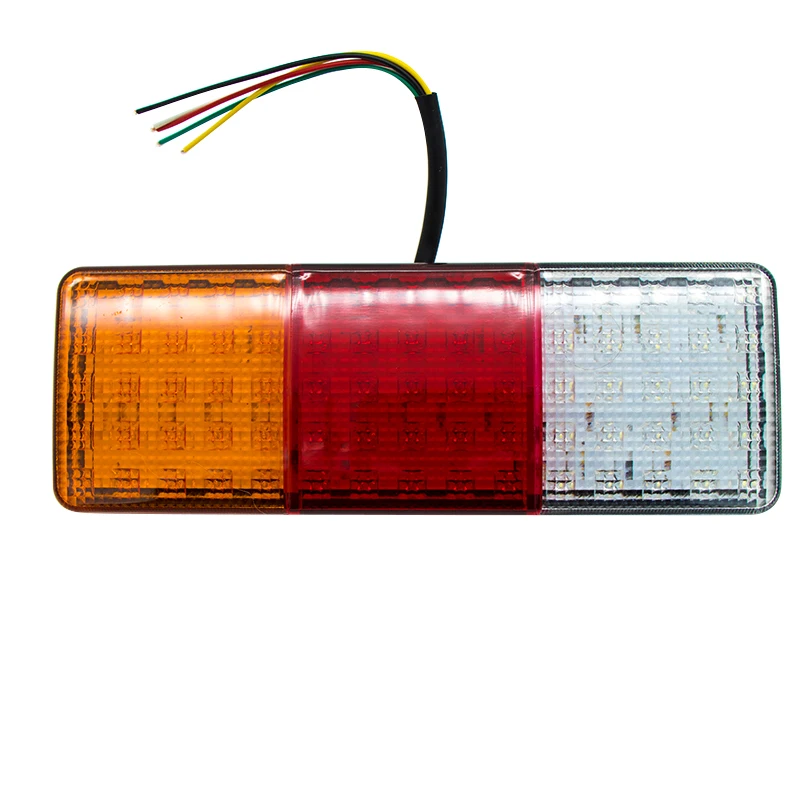 2x 75LED 12В 24В Грузовик Автобус Ван Стоп задний индикатор светильник s обратный