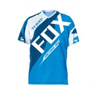 Новинка 2021, горнолыжная Джерси turmp Fox, для внедорожных мотоциклов, квадроциклов, гоночных горных велосипедов FXR, мотоциклетная Джерси с коротким рукавом, велосипедная Джерси