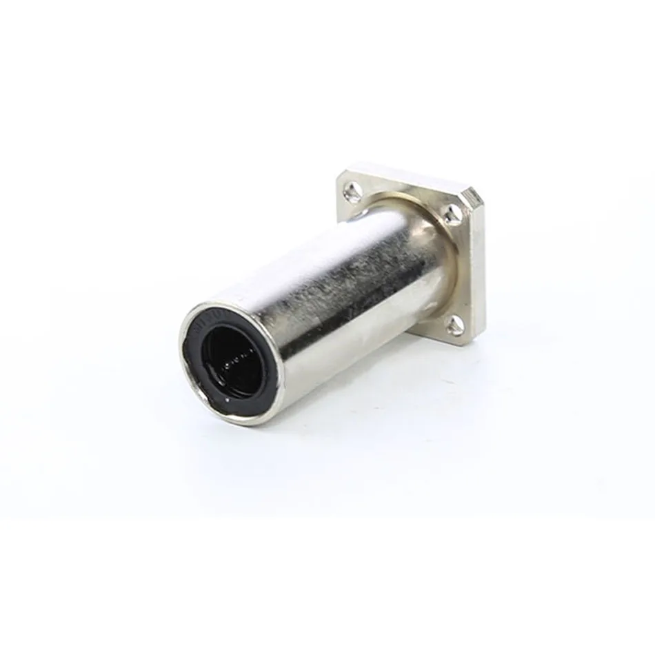 

1Pcs Plating Square Flange Lengthen Linear Motion Bearing LMK6LUU-LMK40LUU