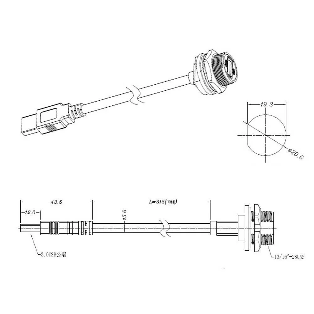 

1 шт., USB-разъем для коммуникационного оборудования