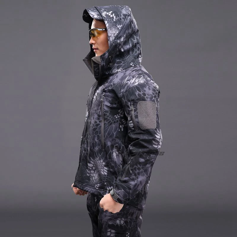 

Outdoor Hunting Hiking Jacket Waterproof Tactical Combat Training Jacket Clothing Military Airsoft Paintball Shooting Windbreak