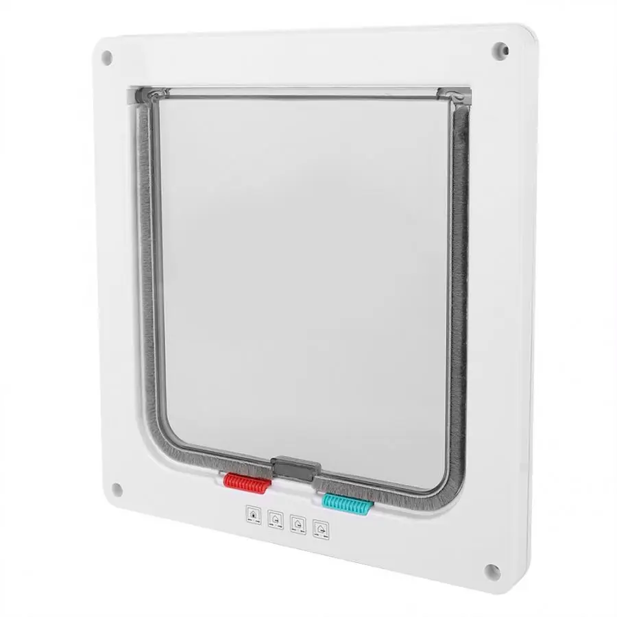 Кошка лоскут двери белый Цвет запираемый управляемый гибкий коммутатор замок