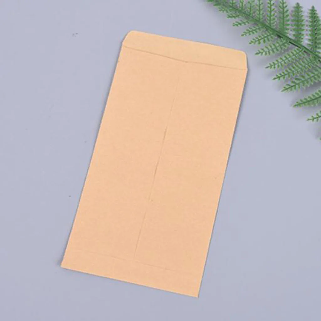 100 Pack Kraft Small Coin Envelopes Self-Adhesive Seed Mini Part | Канцтовары для офиса и дома