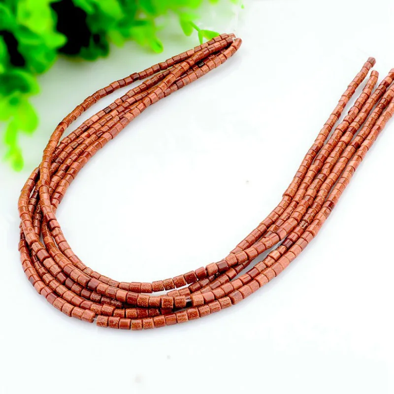 

Песчаника цилиндрические бусины смешанных цветов, размером 4x4 мм полуфабрикатов золотой песок маленький бусы и ожерелий DIY, иных браслет ак...