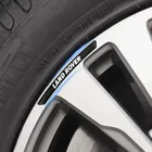 Наклейка на колесные диски, 4 шт., наклейка для гоночного автомобиля, наклейки на ступицы колеса для Land Rover Freelander 2 L2 LF Discovery 3 L319 Range