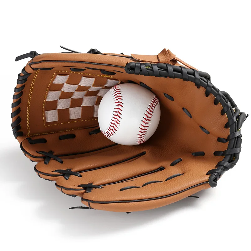 Уличные спортивные перчатки 2 цвета бейсбольные Софтбол тренировочное