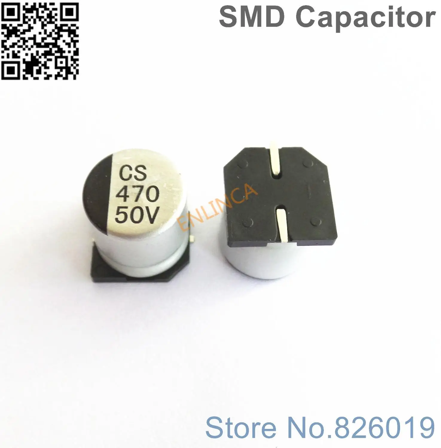 6 шт./лот 50 в 470 мкФ SMD алюминиевые электролитические конденсаторы размер 12 5*13 5