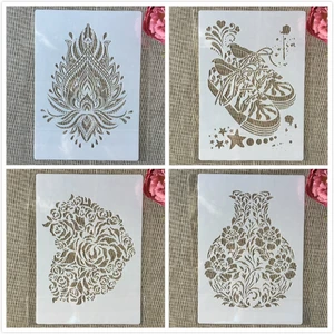 4 шт., трафареты А4 для обуви, 29 см