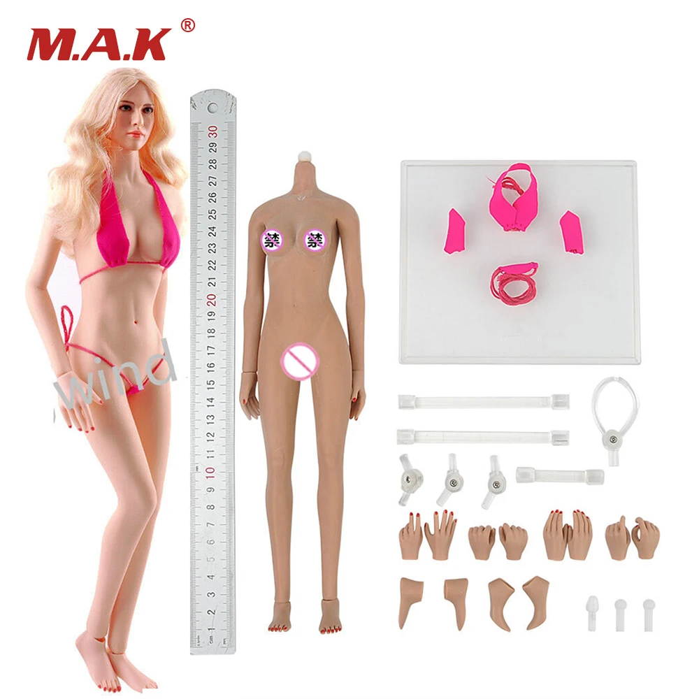 JIAOU DOLL 1:6 весы женские европейские азиатские коричневые/бледные/розовые/Suntan | Игровые фигурки и трансформеры -1005001410728149