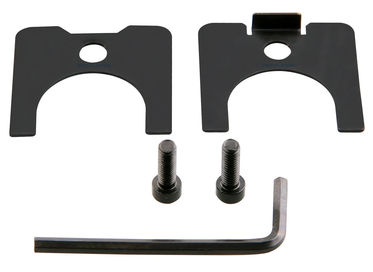 Векторная оптика 2-piece Handguard Quad Rail system Mount fit AK 47& 74 Free Rail Cover Guards