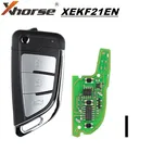 5 шт.лот Xhorse XEKF21EN супер удаленный Нож типа 3 кнопки с супер чипом