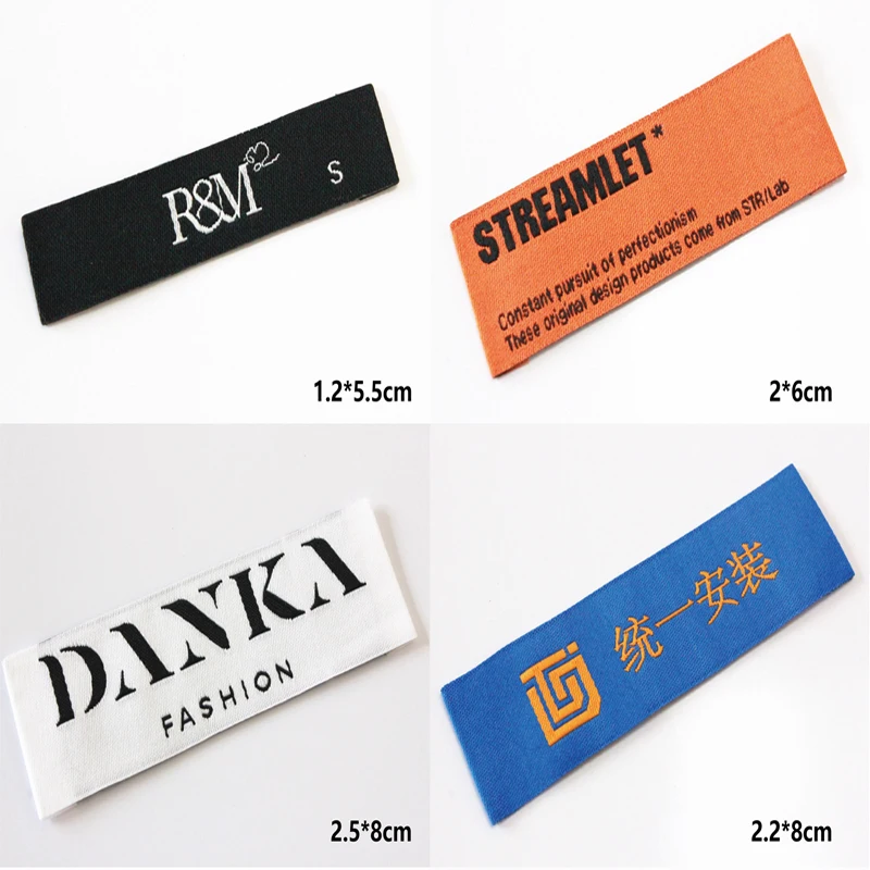 Высококачественная компьютерная вышивка|woven labels|clothing woven labelswoven clothing labels |