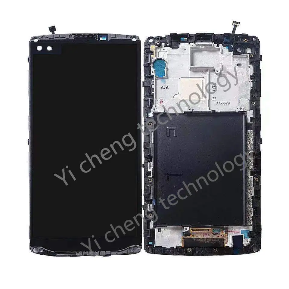 Tanie Do Wyświetlacza LCD LG V20 VS995 VS996 LS997 H910 Montaż Digitizera Ekranu Dotykowego LCD Do LG V20 LCD Z Wymianą Ramki