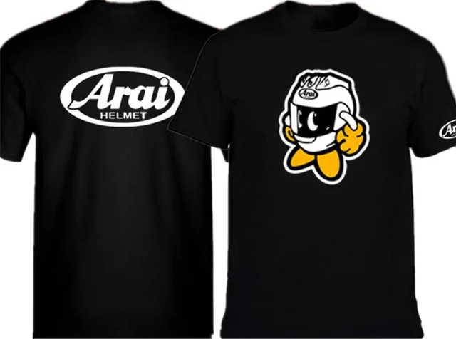 2019 Новая мода ARAI Helmet футболка для мотокросса по бездорожью мужские хлопковые