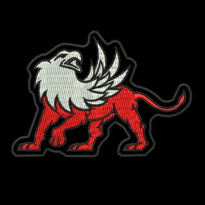 Венеция San Marco Летающий Лев вышитая аппликация этикетка для шитья панк байкерское