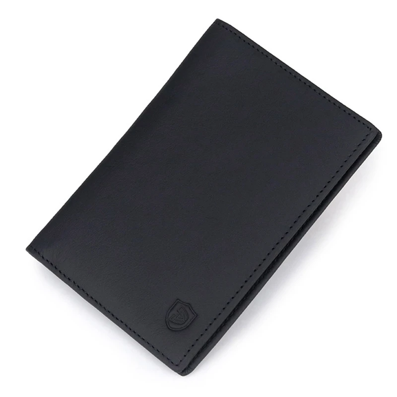 

PU Leather Passport Bag Ticket Holder Anti-Theft RFID Men's Leather Ladies Travel Multi-Function Document Book