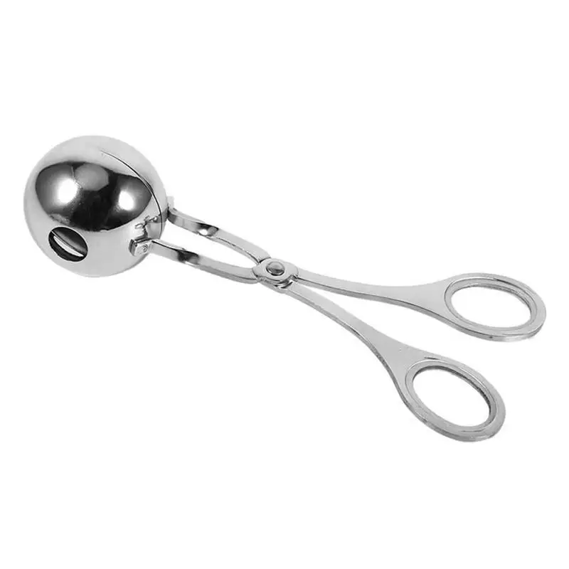 Kitchen Stainless Steel Scoop Meatball Maker Home Mould Clip Spoon Cooking Convenient Small Tool | Дом и сад