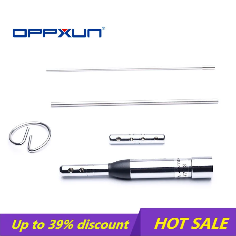 

OPPXUN антенны NL-770S PL259 разъем Dual Band УФ 144/430 МГц 150 Вт 2,15/3.0dBi Ham иди и болтай Walkie Talkie антенна SL16/UHF-J/м Тип