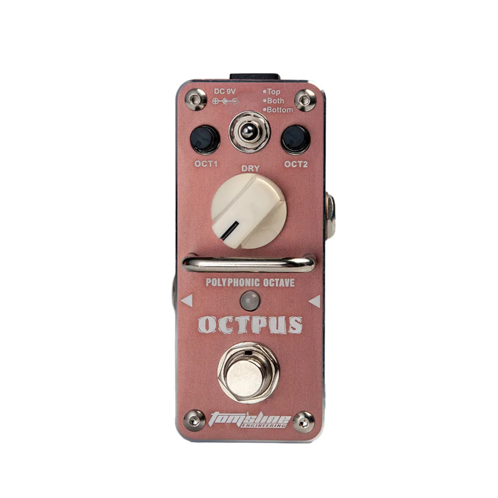 Арома AOS 3 педаль для гитарных эффектов мини полифоновая Октава гитар настоящий