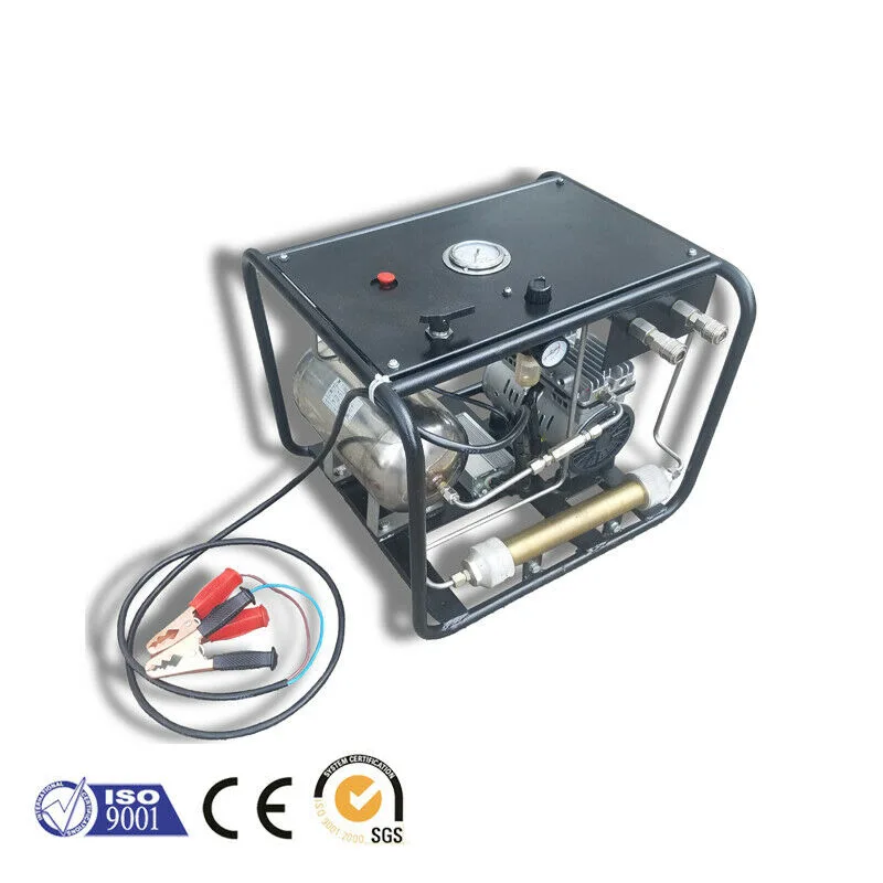HPDMC PCP воздушный компрессор 12 В 2 0 CFM 0.75HP с портами на выходе предохранительный