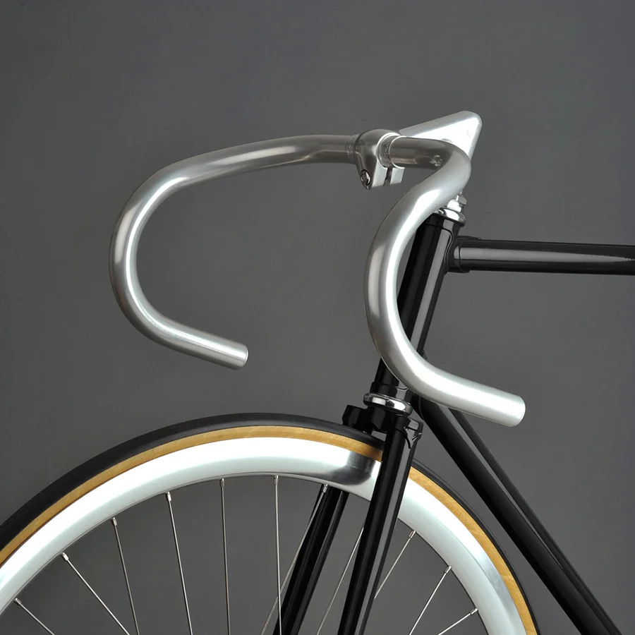 Fixie руль для велосипеда с фиксированной передачей изогнутый 25 4 мм 400 алюминиевый