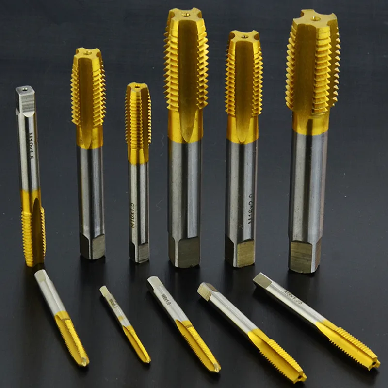 Ручное сверло спиральная точка Резьбовая пробка ручные метчики Метчик с резьбой