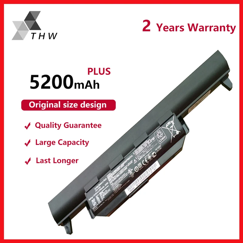 THW A32-K55 Аккумулятор для ноутбука Asus X55U X55C X55A X55V X55VDX75V X75VD X45VD X45V X45U X45C X45A U57VM U57A U57V U57VD
