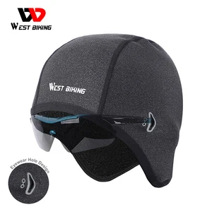WEST BIKING велосипедная шапка, теплая ветрозащитная бандана, спортивная шапка s, велосипедная флисовая Мужская зимняя шапка, лыжная повязка на голову, теплая велосипедная шапка для горного велосипеда