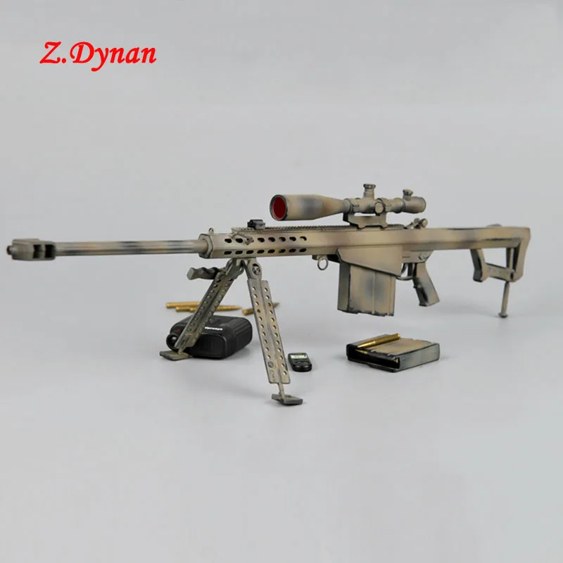 

1/6 мужской солдат оружие аксессуар мини снайперская винтовка сборка пистолет модель игрушки ZY15-9 M82A3 подходит 12 дюймов экшн-фигурка кукла jiaou