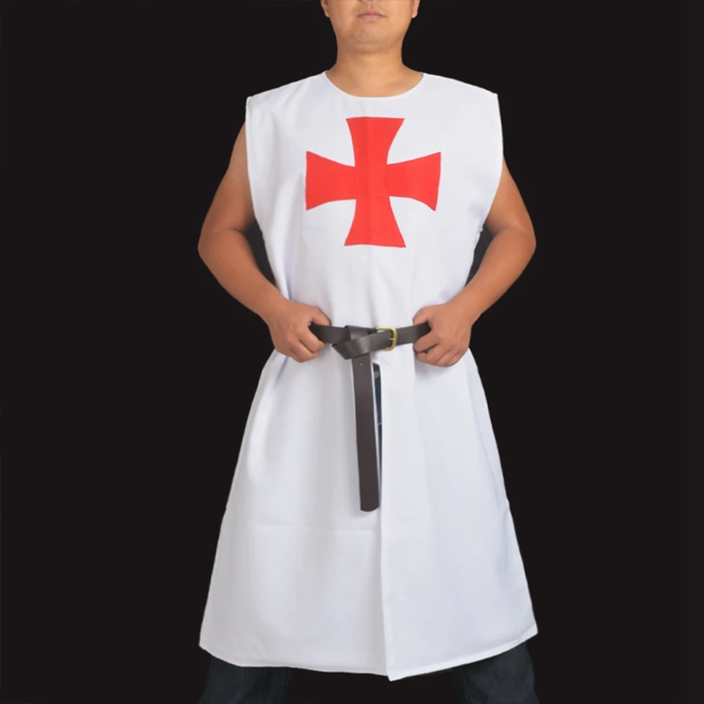 Лидер продаж 2020 Хэллоуин средневековый костюм для взрослых мужчин храмовник