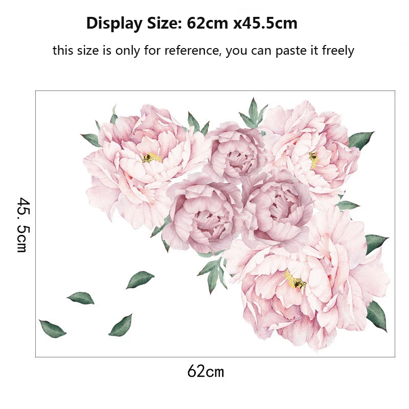 Милые Розовые наклейки для детской комнаты гостиной мебельные домашний декор