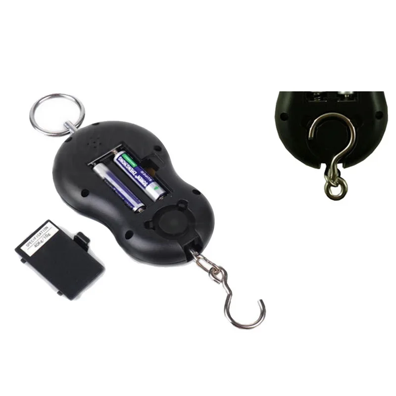 50 кг x 10 г Мини цифровые весы Портативный для багажа Путешествия Рыбалка