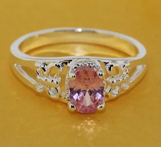 R214 Оптовая Продажа партия серебряного цвета кольца для женщин и мужчин Мода