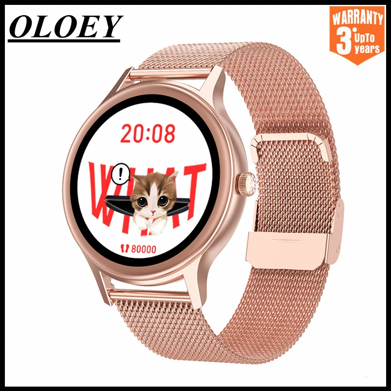 

For Xiaomi Huawei Samsung Women Fitness Smartwatch Health Hr Blood Pressure Heart Rate Monitoring Sport Women's Smart Watches