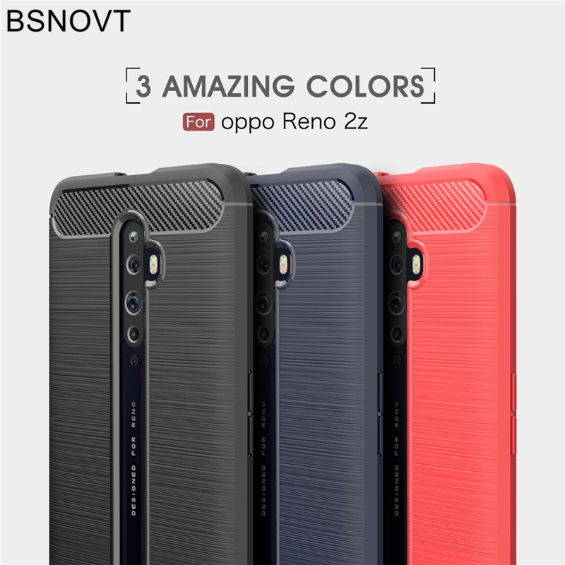 

For OPPO Reno2 F Case Soft Silicone Shockproof Anti-knock Phone Case For OPPO Reno2 F Cover For OPPO Reno 2 F 2F Case 6.5 inch
