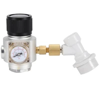homebrew co2 mini gas regulator with gas ball lock disconnect kegs carbonation equipment co2 gas regulator