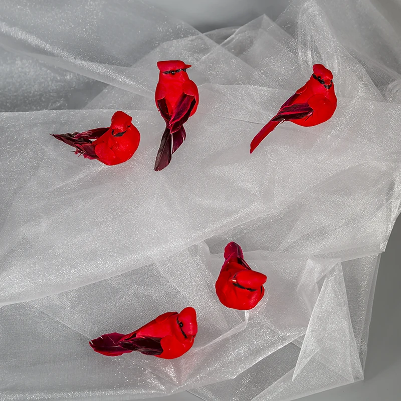 

Искусственные птичьи перья в китайском стиле, 3 шт.