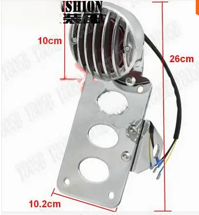 Металлический боковой кронштейн для номерного знака Suzuki Boulevard C50 Volusia 800 C90 M109R C109