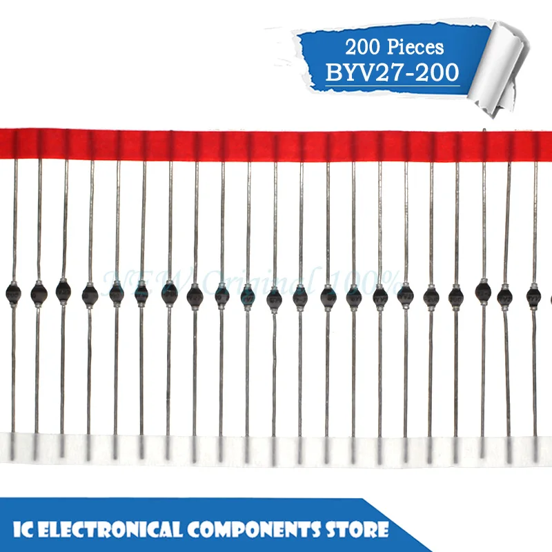 

New original BYV27-200 BYV27 200 SOD-57 200pcs/1lot
