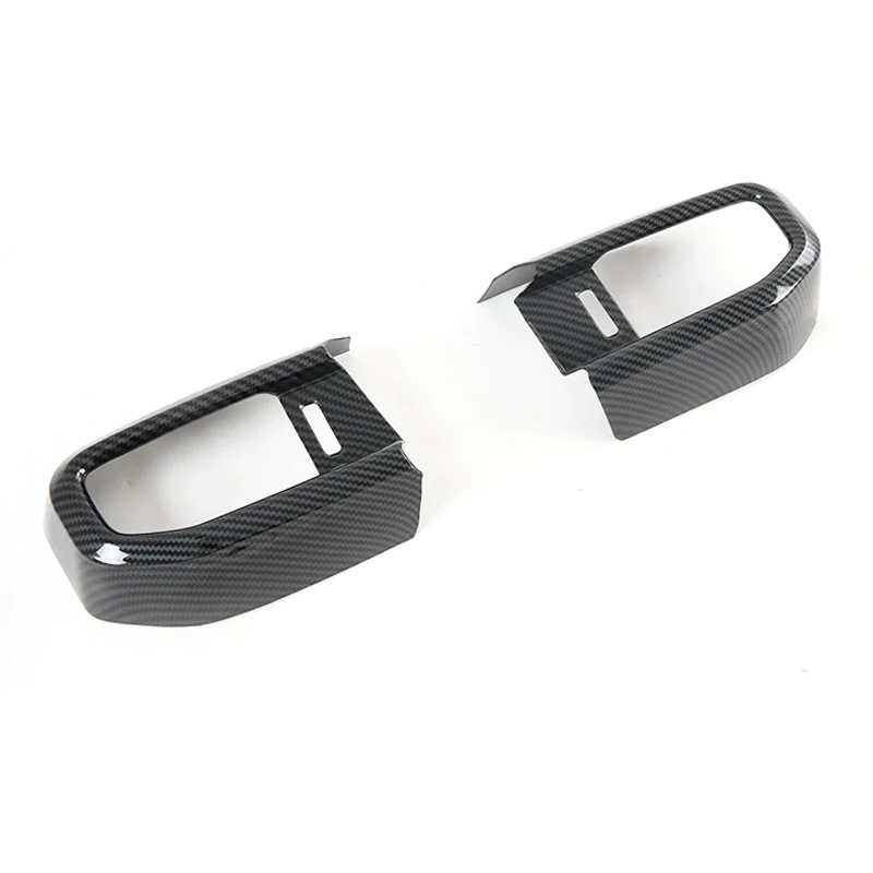

Carbon Fiber Style Middle Air Condition AC Outlet Vent Frame Cover Trim Frame Fit for Ford Explorer 2020 Accessories