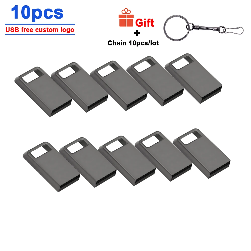 

10pcs/lot Mini usb flash drive 256GB 128GB 64GB usb 2.0 pen drive 32GB 16GB 8GB 4GB flash memory pendrive memoria cel for phone
