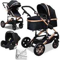babyfond 3 in 1 baby strollers and sleeping basket newborn 2 in 1 baby stroller europe baby pram one parcel with car seat
