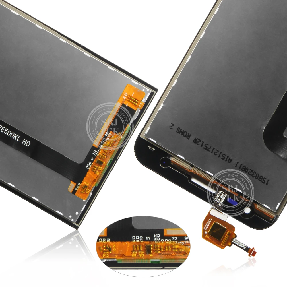 Без битых пикселей 5,0 ''ZE500KG Z00ED ЖК-дисплей для ASUS Zenfone 2 Laser ZE500KL ЖК-дисплей сенсорный экран Запасные части