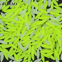junao 50pc 3x11mm neon yellow glass nail art rhinestone sticker candy colors horse eye strass crystal for 3d nail art decoration